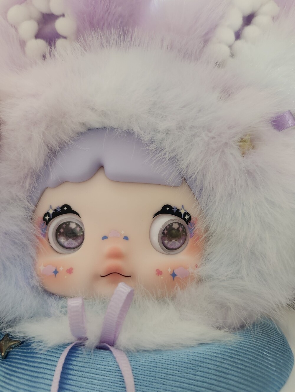 Nommi Weather Bag Charm- Fog Bunny - Picture 5 of 5